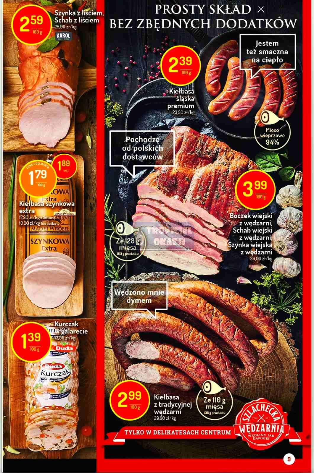 Gazetka promocyjna Delikatesy Centrum str. 9