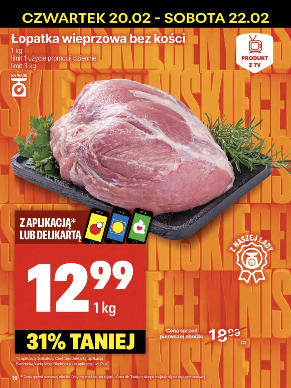 Gazetka promocyjna Delikatesy Centrum str. 19