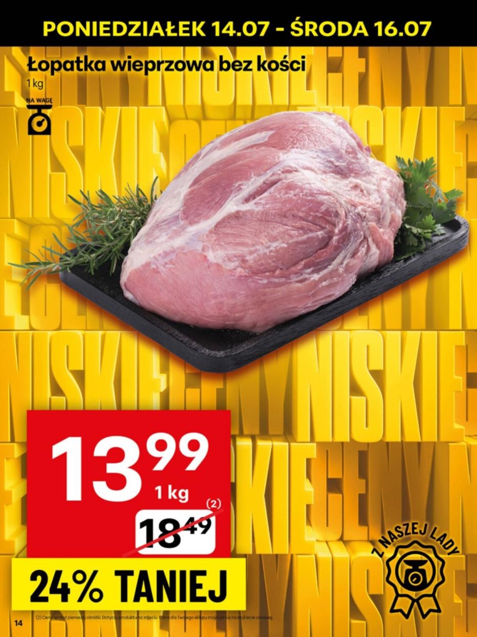 Gazetka promocyjna Delikatesy Centrum str. 14