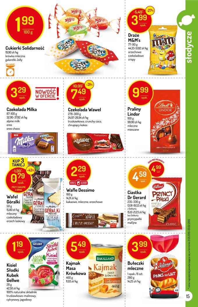 Gazetka promocyjna Delikatesy Centrum str. 15