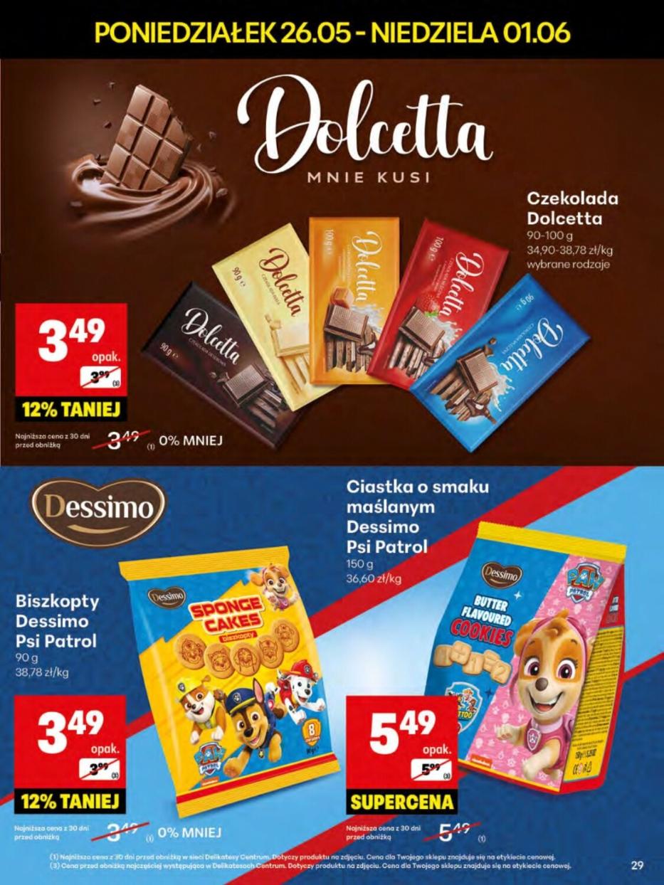 Gazetka promocyjna Delikatesy Centrum str. 29