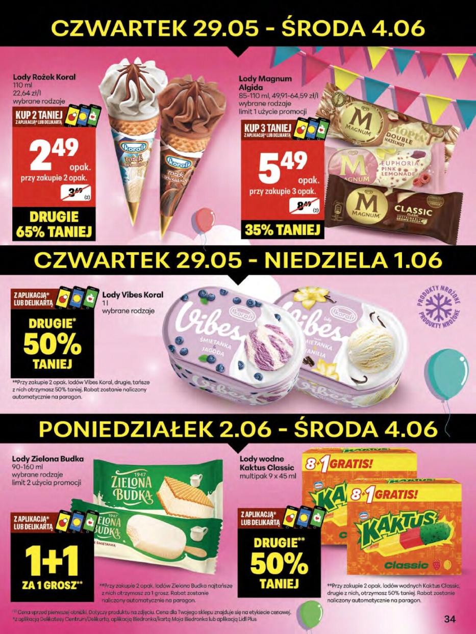 Gazetka promocyjna Delikatesy Centrum str. 34