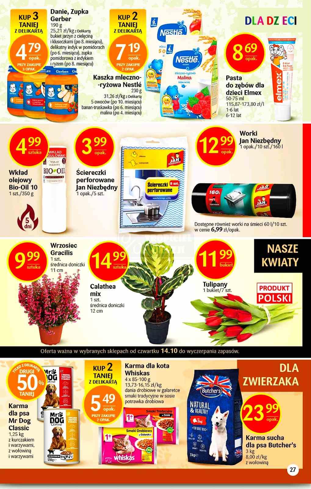 Gazetka promocyjna Delikatesy Centrum str. 27