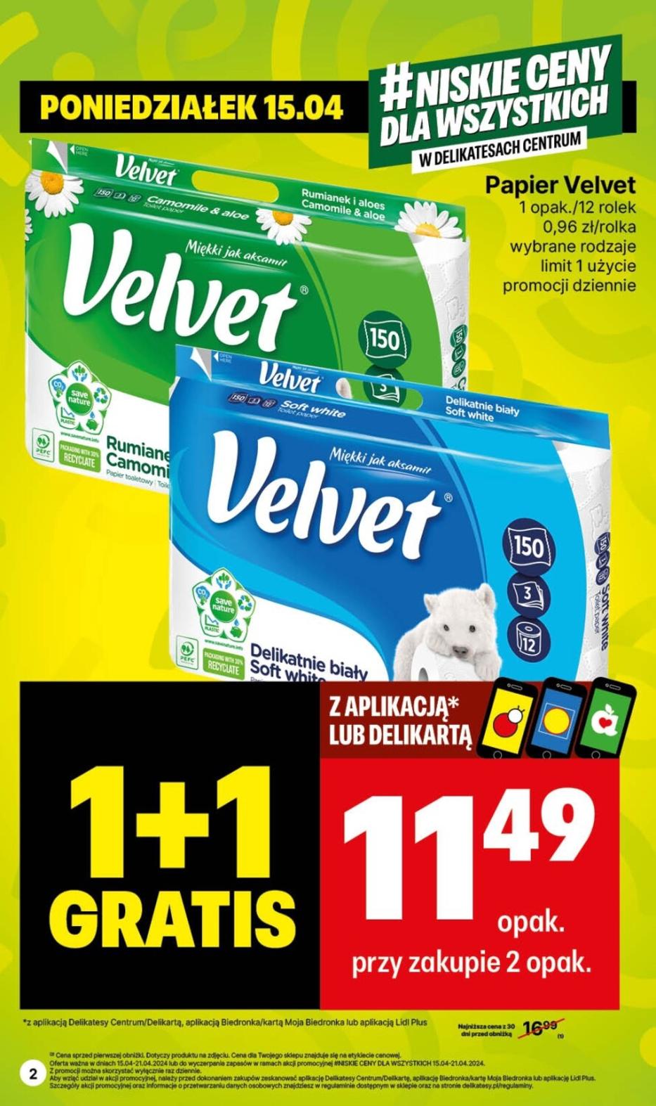 Gazetka promocyjna Delikatesy Centrum str. 2