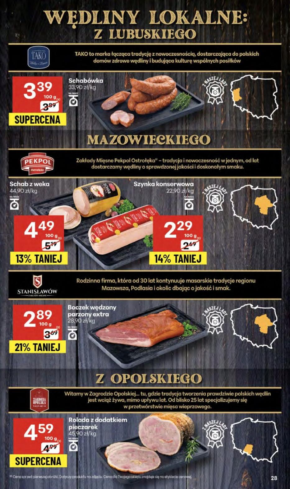 Gazetka promocyjna Delikatesy Centrum str. 28