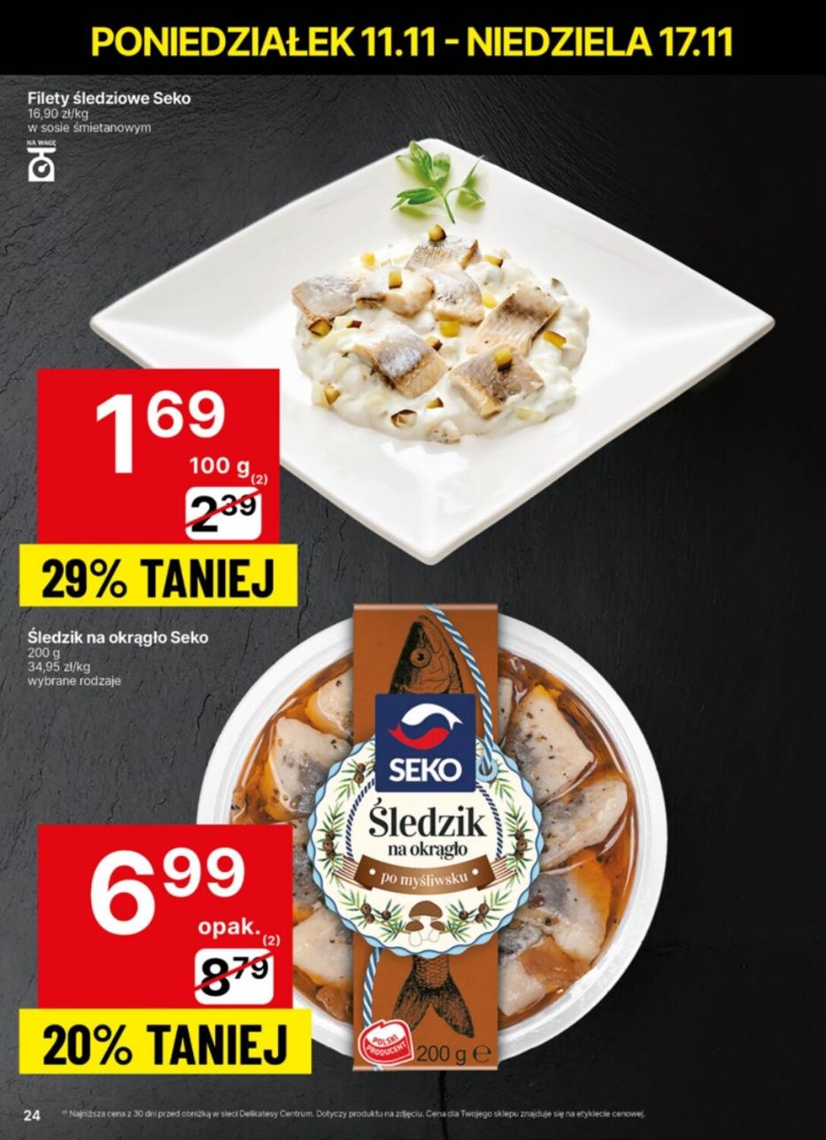 Gazetka promocyjna Delikatesy Centrum str. 24