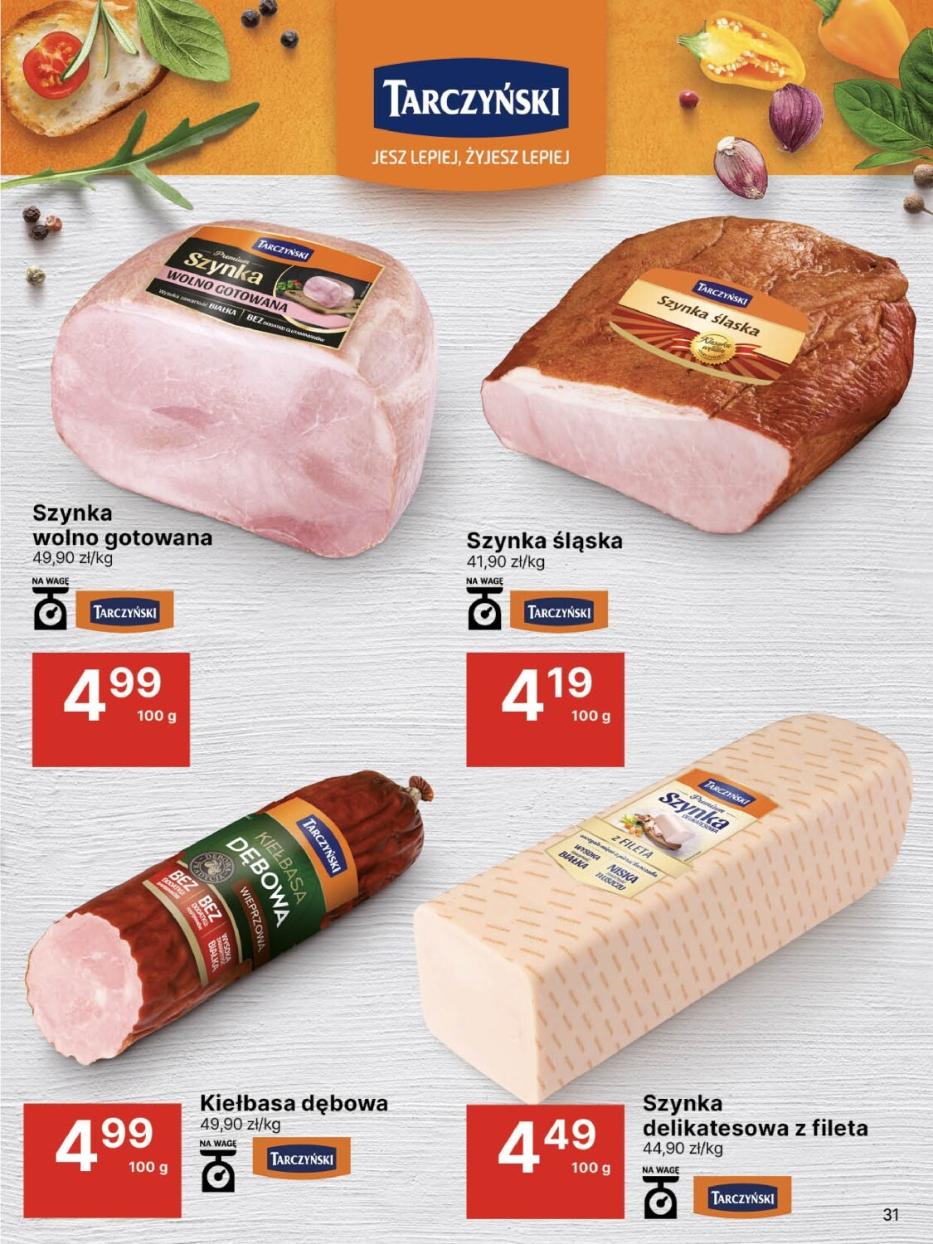 Gazetka promocyjna Delikatesy Centrum str. 31