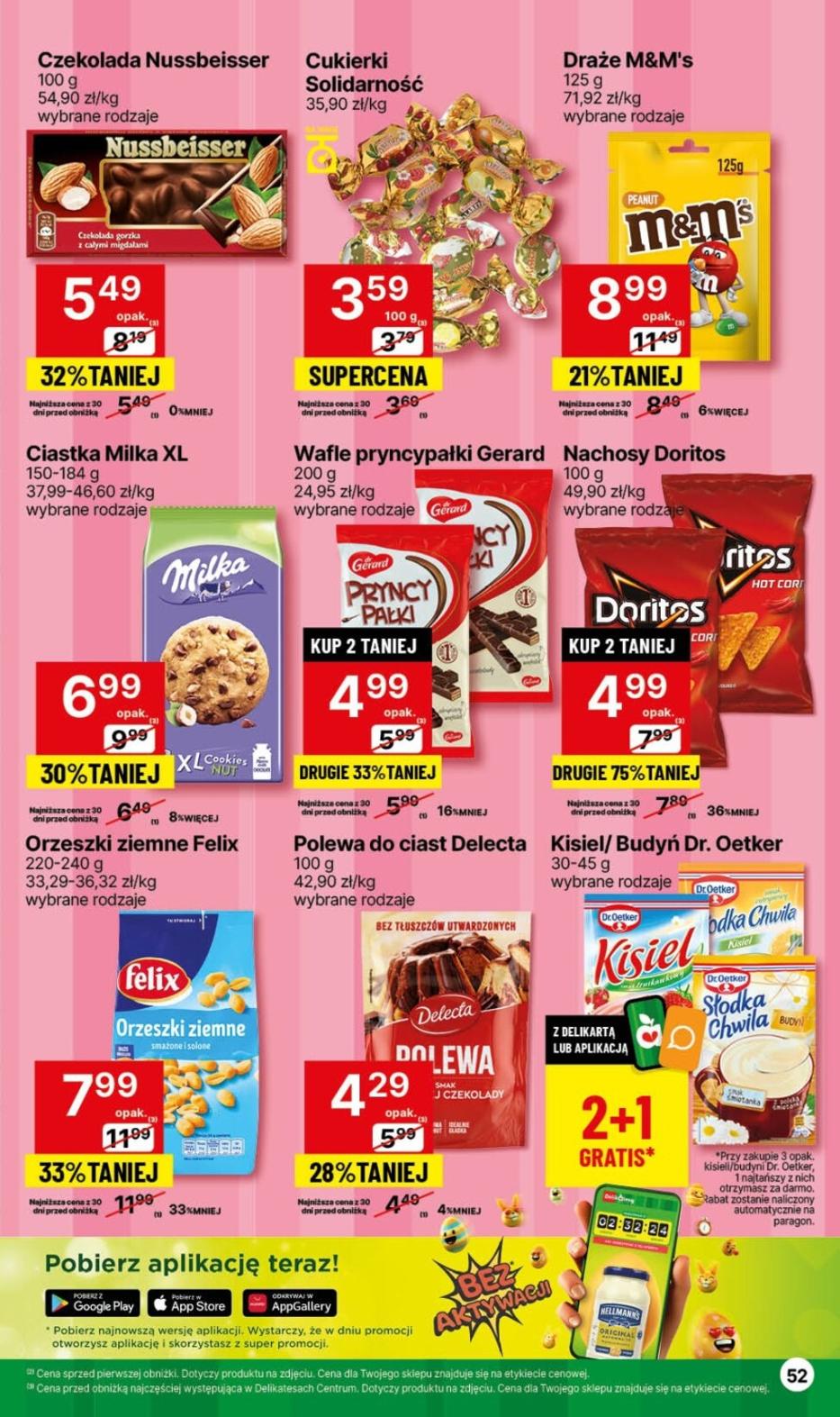 Gazetka promocyjna Delikatesy Centrum str. 52
