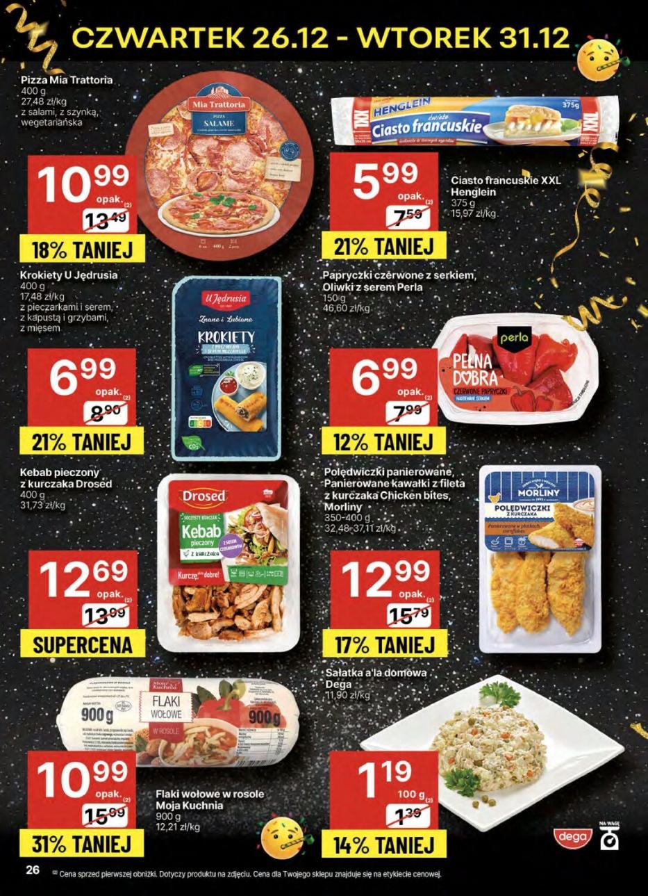 Gazetka promocyjna Delikatesy Centrum str. 26