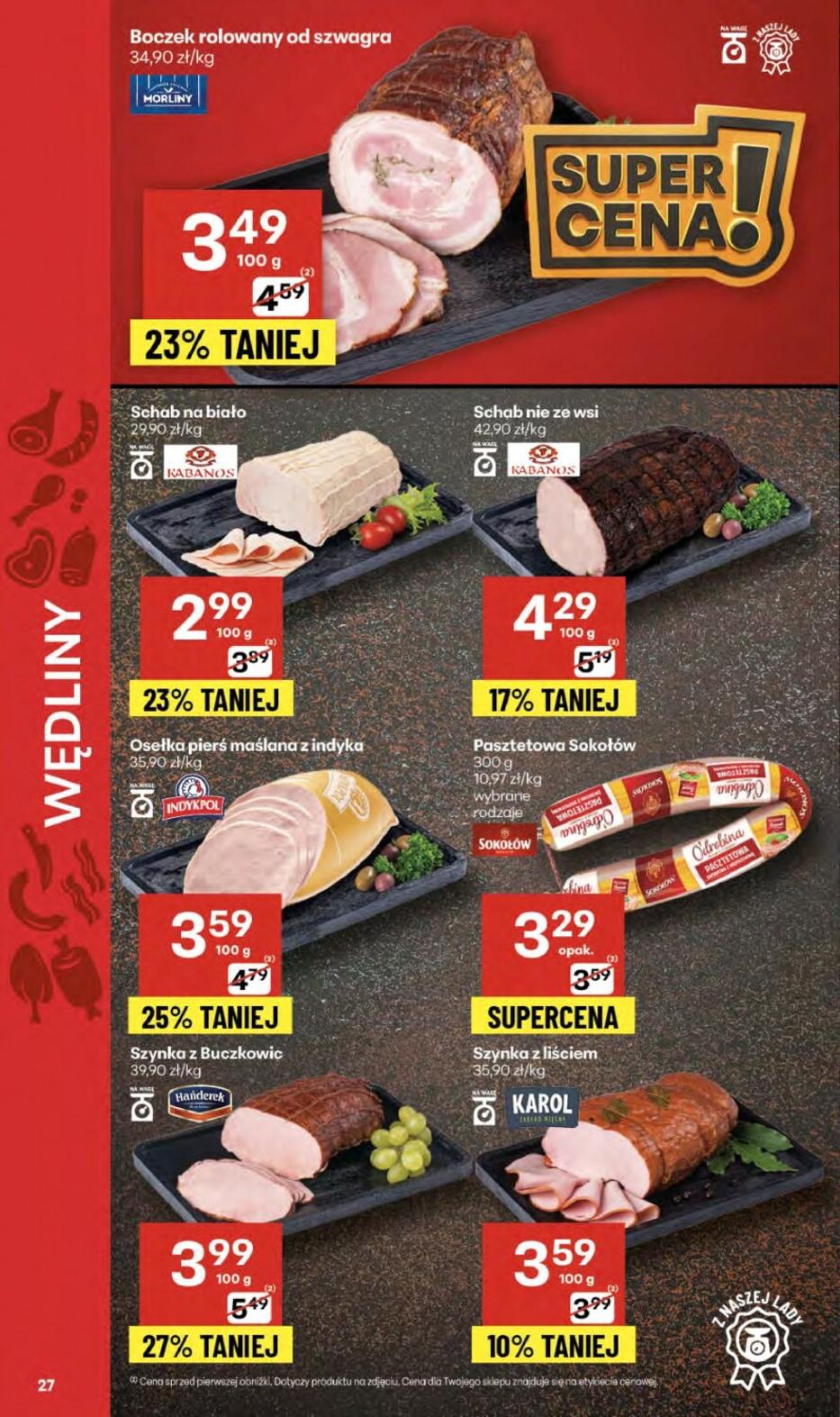 Gazetka promocyjna Delikatesy Centrum str. 27