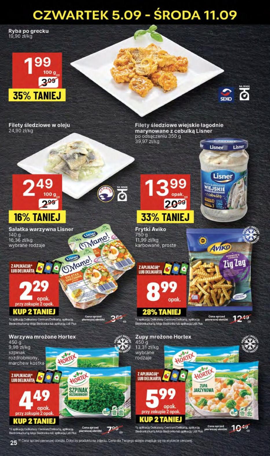 Gazetka promocyjna Delikatesy Centrum str. 25