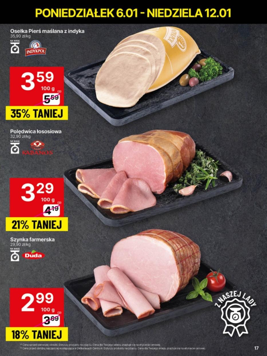 Gazetka promocyjna Delikatesy Centrum str. 17