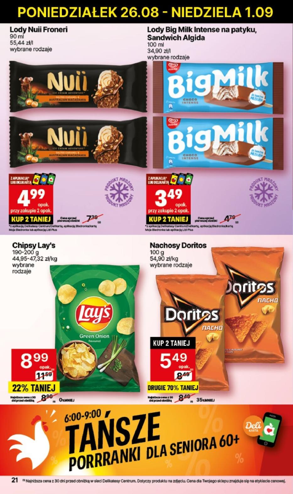 Gazetka promocyjna Delikatesy Centrum str. 21