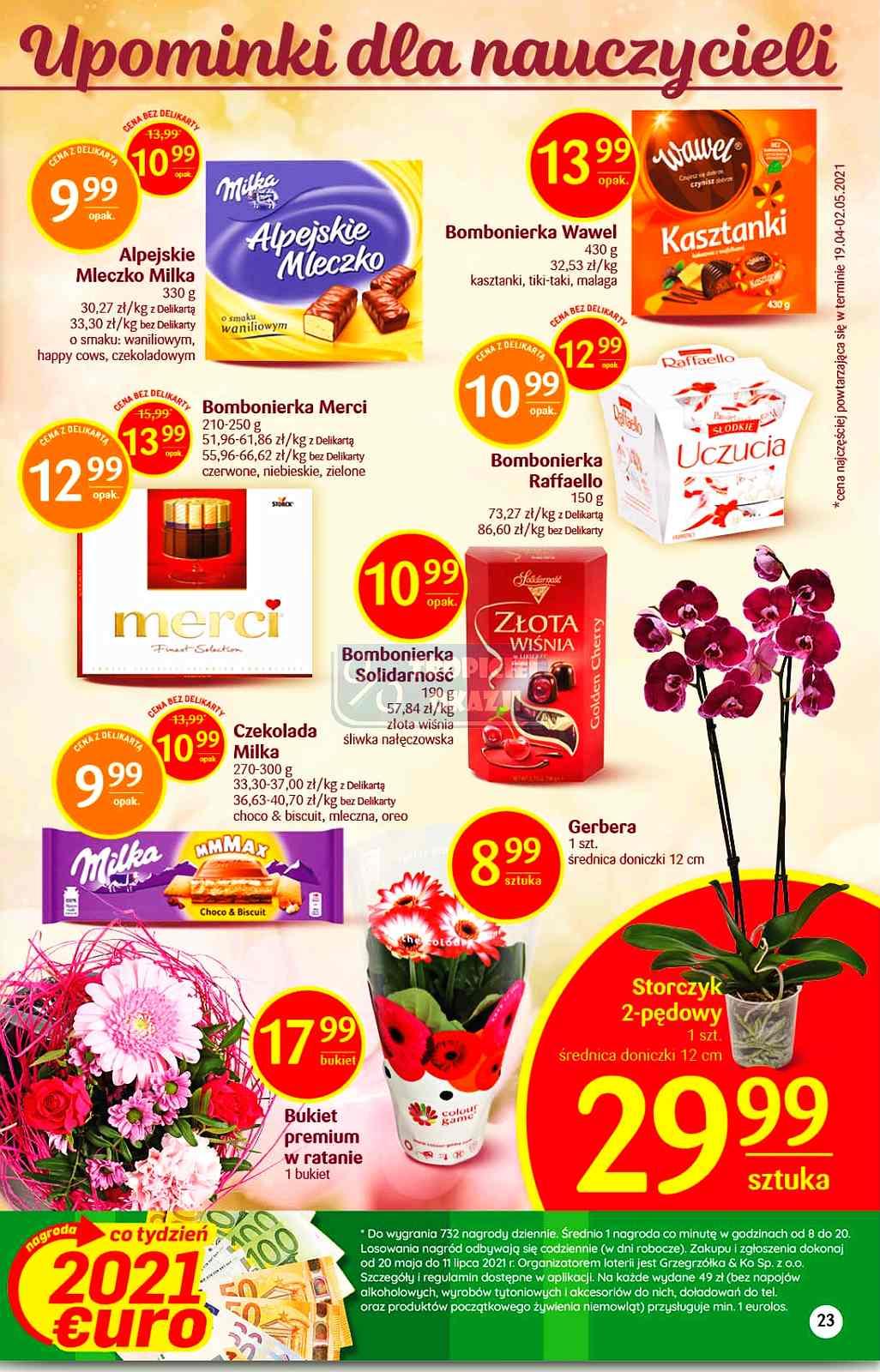 Gazetka promocyjna Delikatesy Centrum str. 23