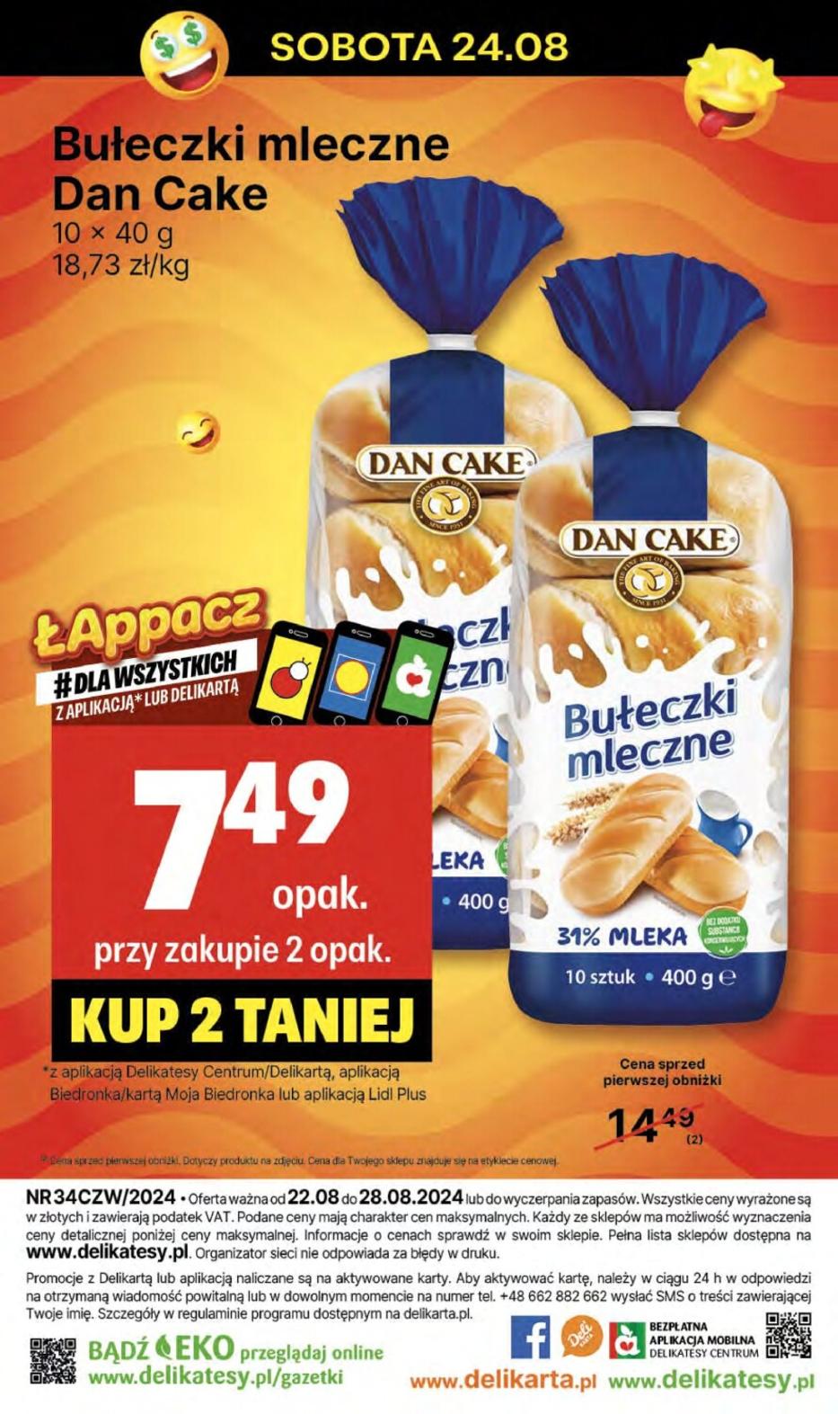 Gazetka promocyjna Delikatesy Centrum str. 32