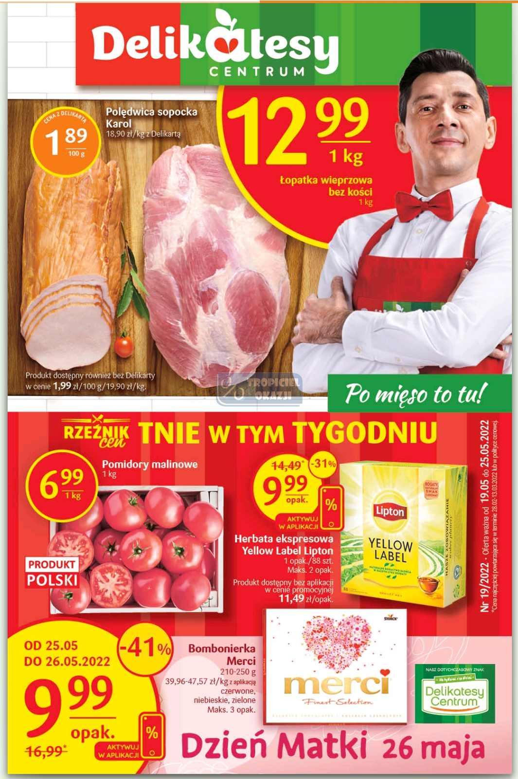 Gazetka promocyjna Delikatesy Centrum str. 1