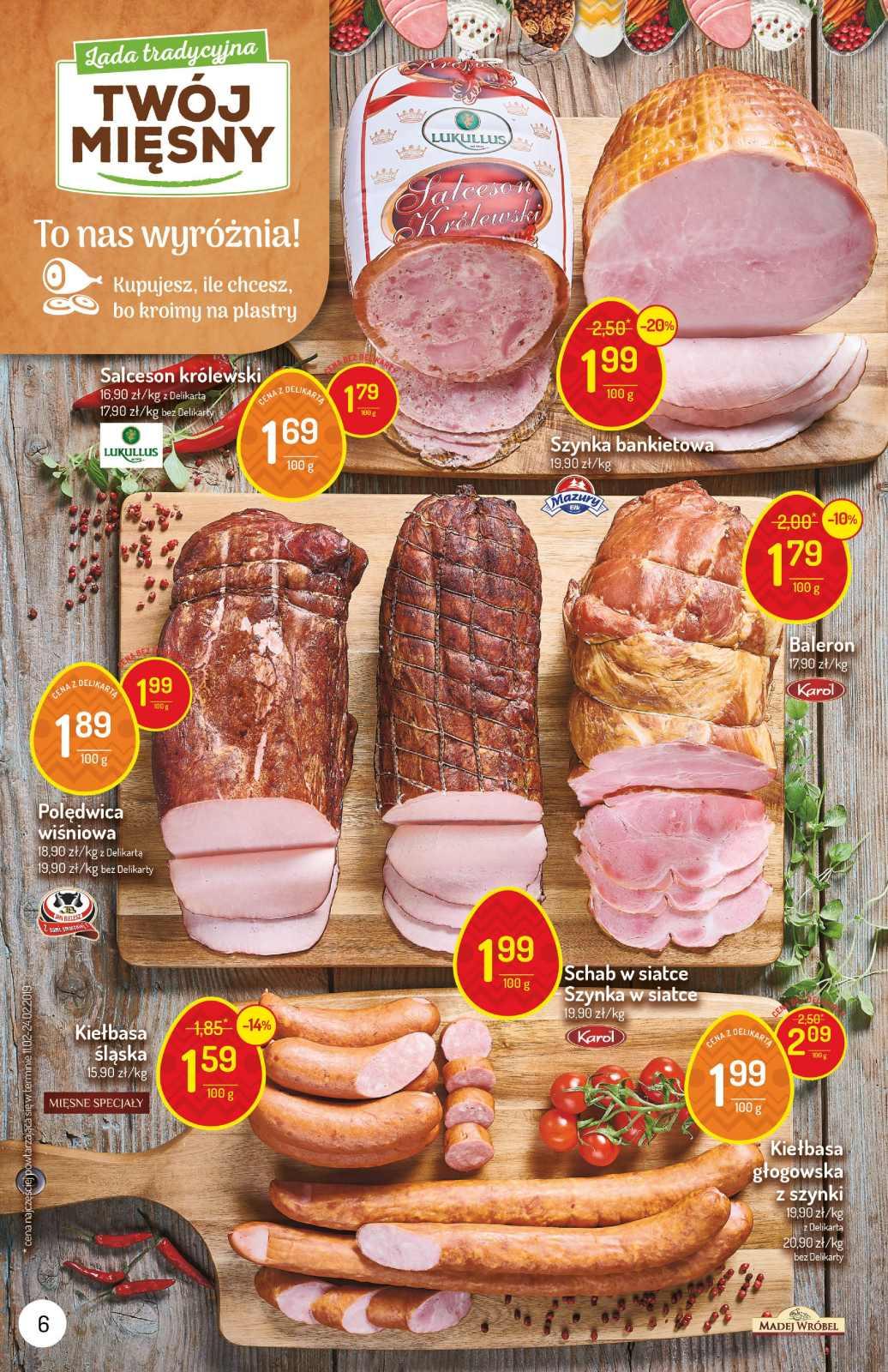 Gazetka promocyjna Delikatesy Centrum str. 6