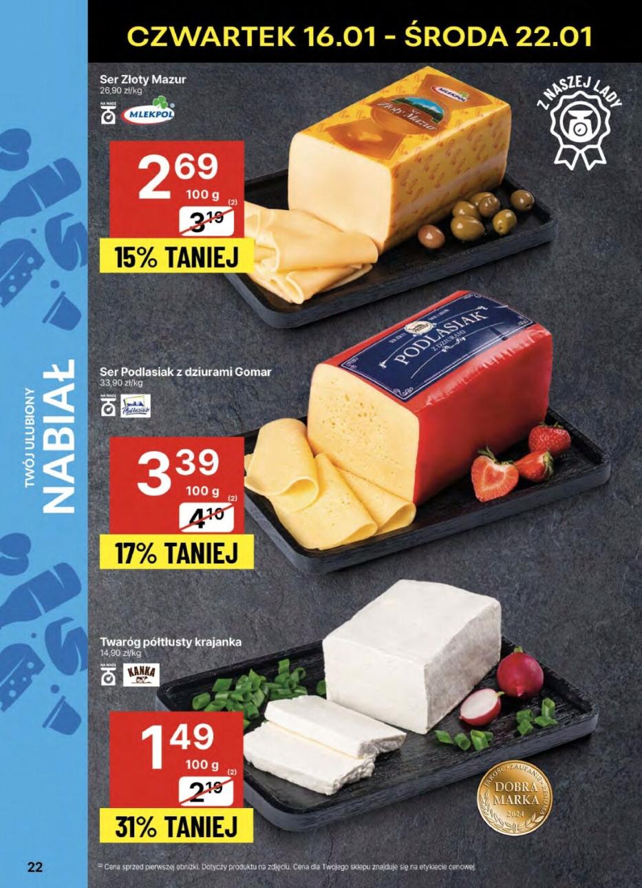 Gazetka promocyjna Delikatesy Centrum str. 22