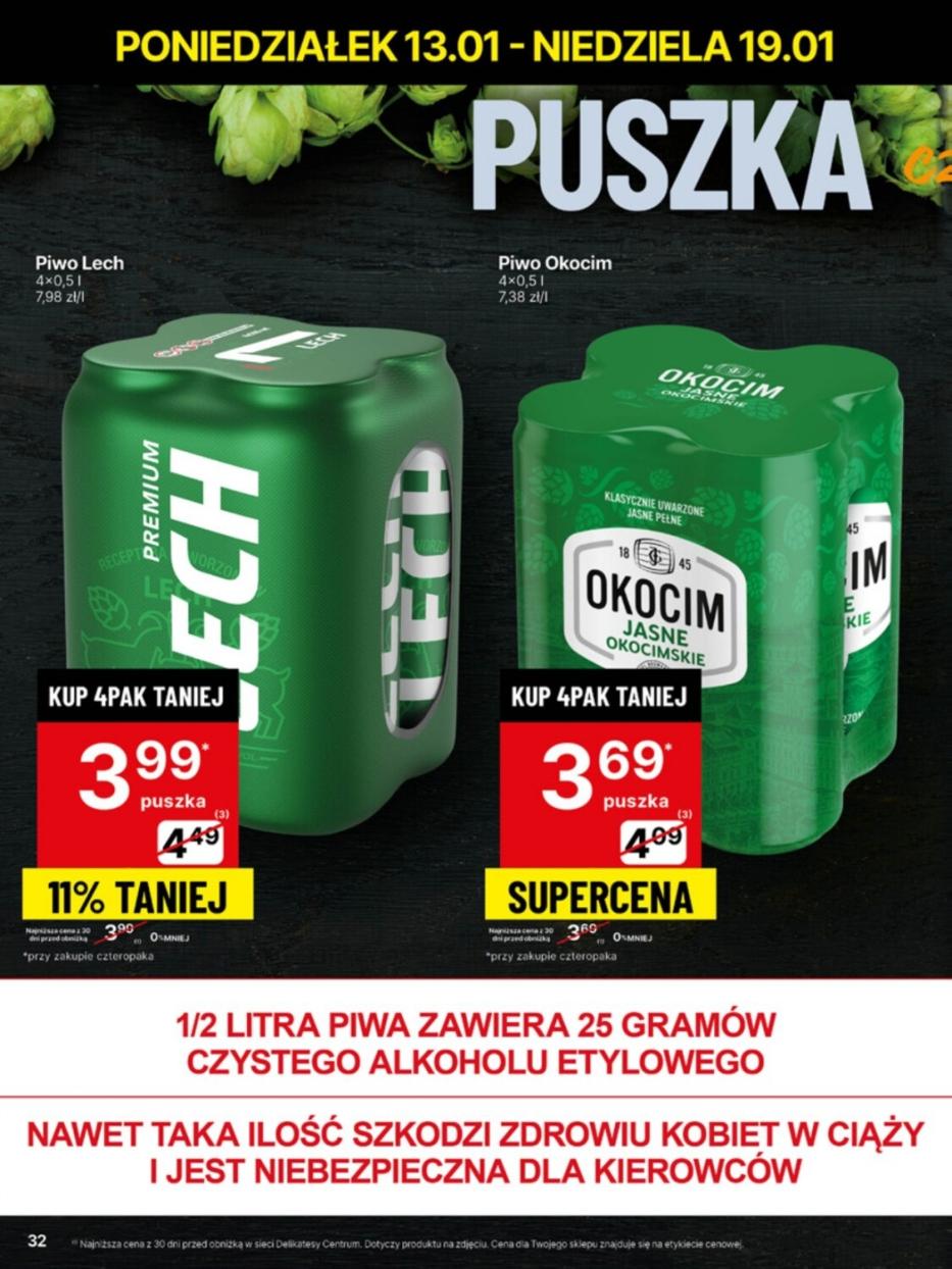 Gazetka promocyjna Delikatesy Centrum str. 32