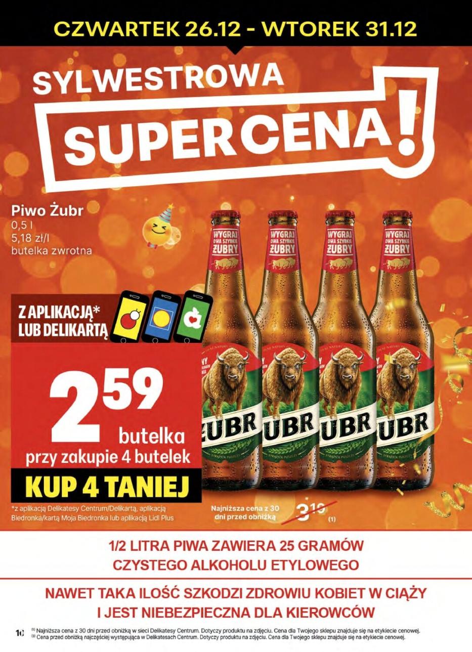 Gazetka promocyjna Delikatesy Centrum str. 10