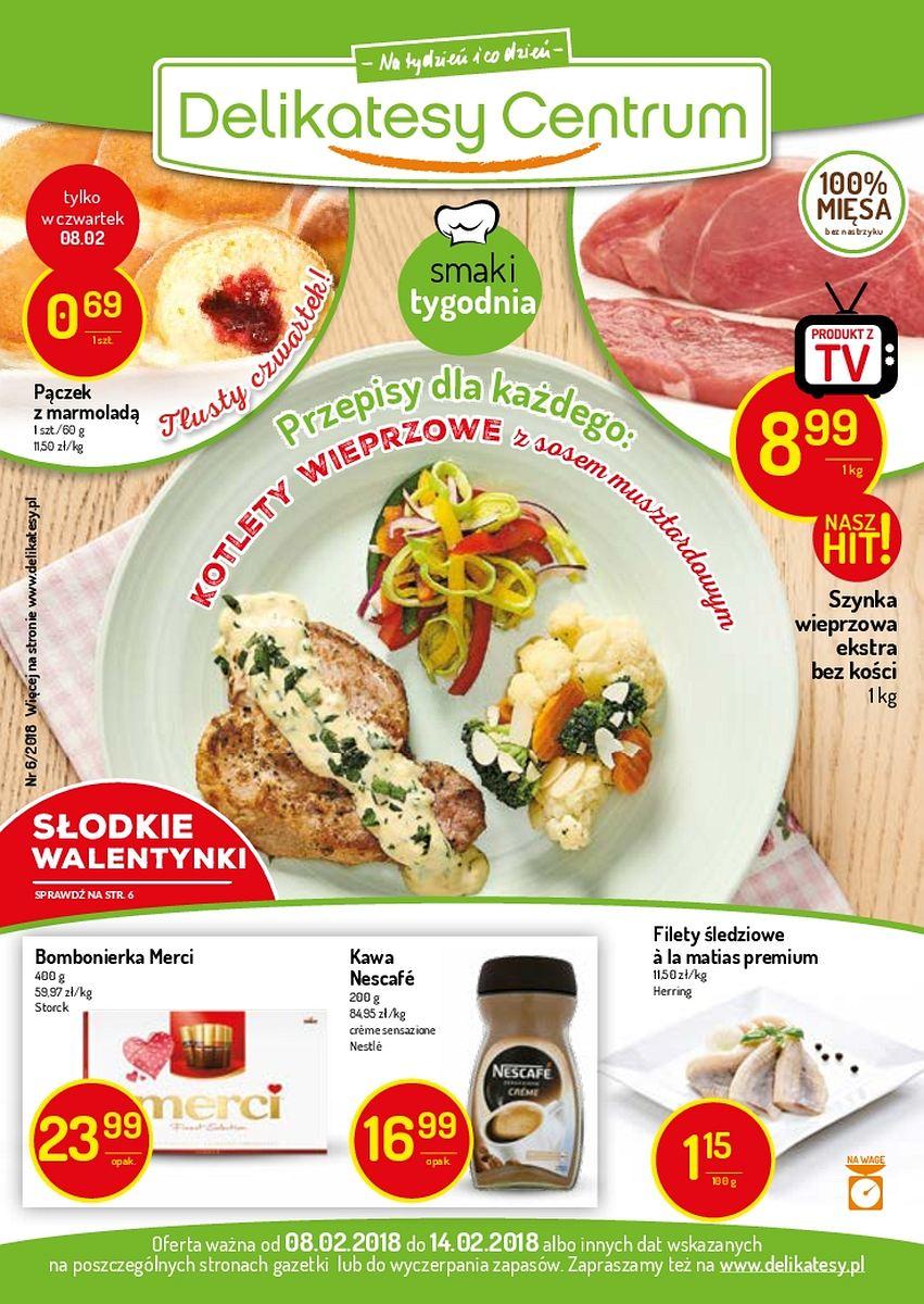 Gazetka promocyjna Delikatesy Centrum str. 1