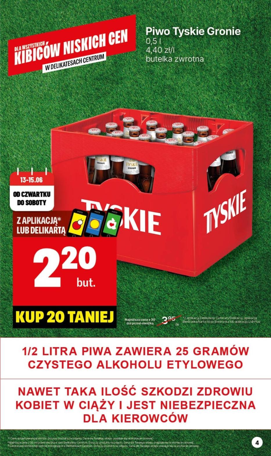 Gazetka promocyjna Delikatesy Centrum str. 4