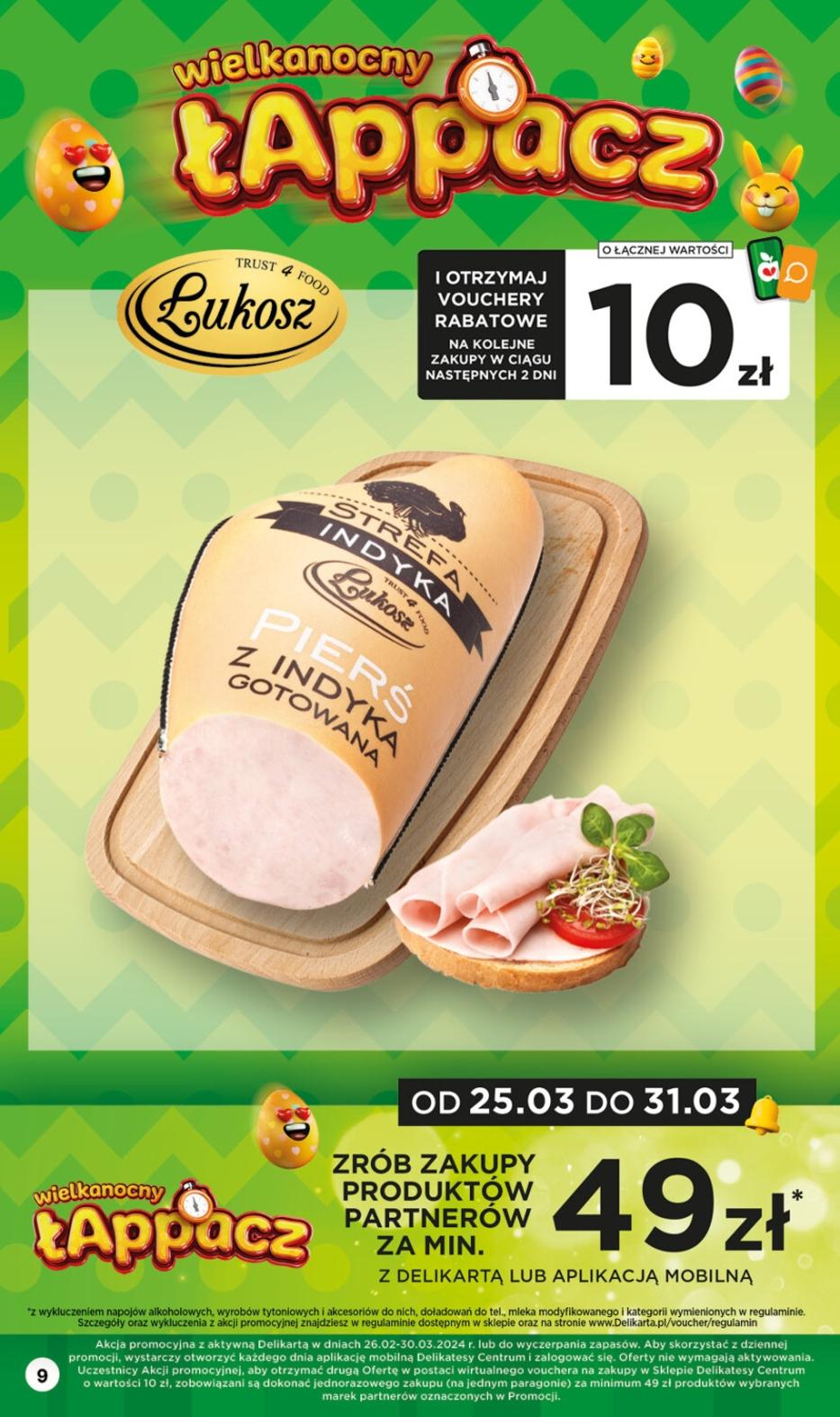 Gazetka promocyjna Delikatesy Centrum str. 9