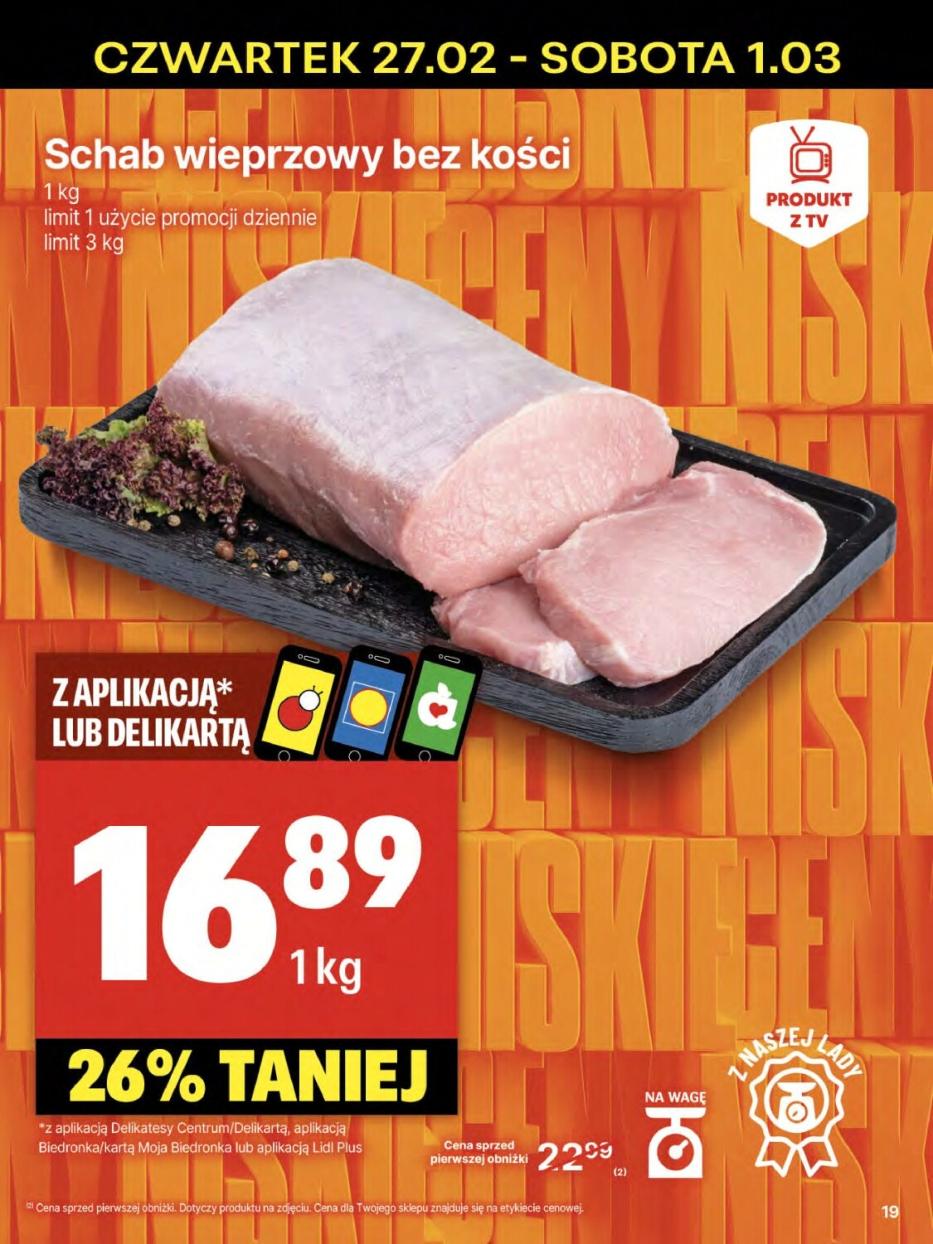 Gazetka promocyjna Delikatesy Centrum str. 19