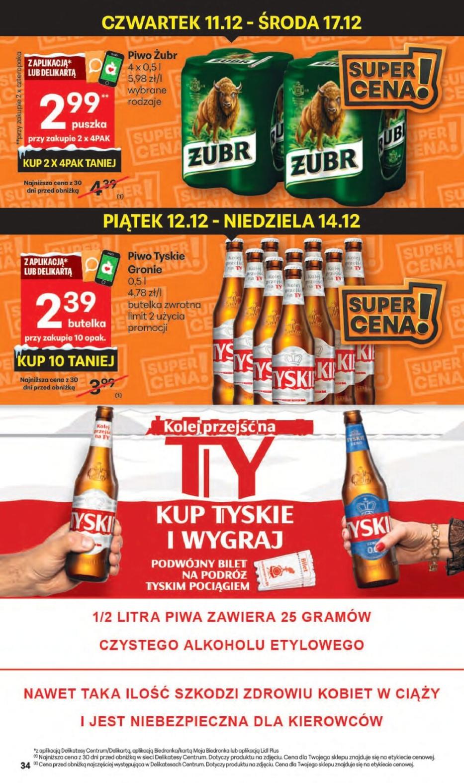 Gazetka promocyjna Delikatesy Centrum str. 34