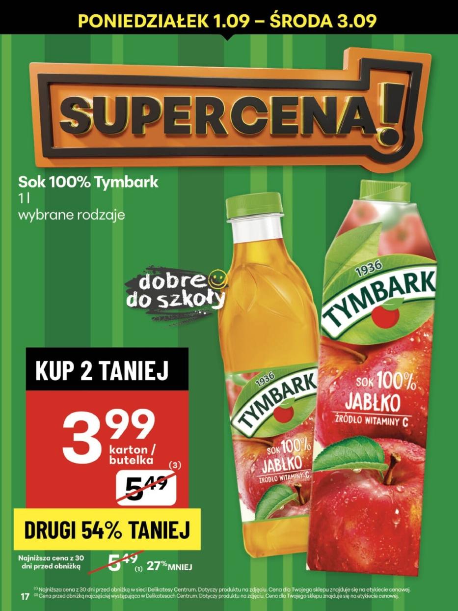 Gazetka promocyjna Delikatesy Centrum str. 17