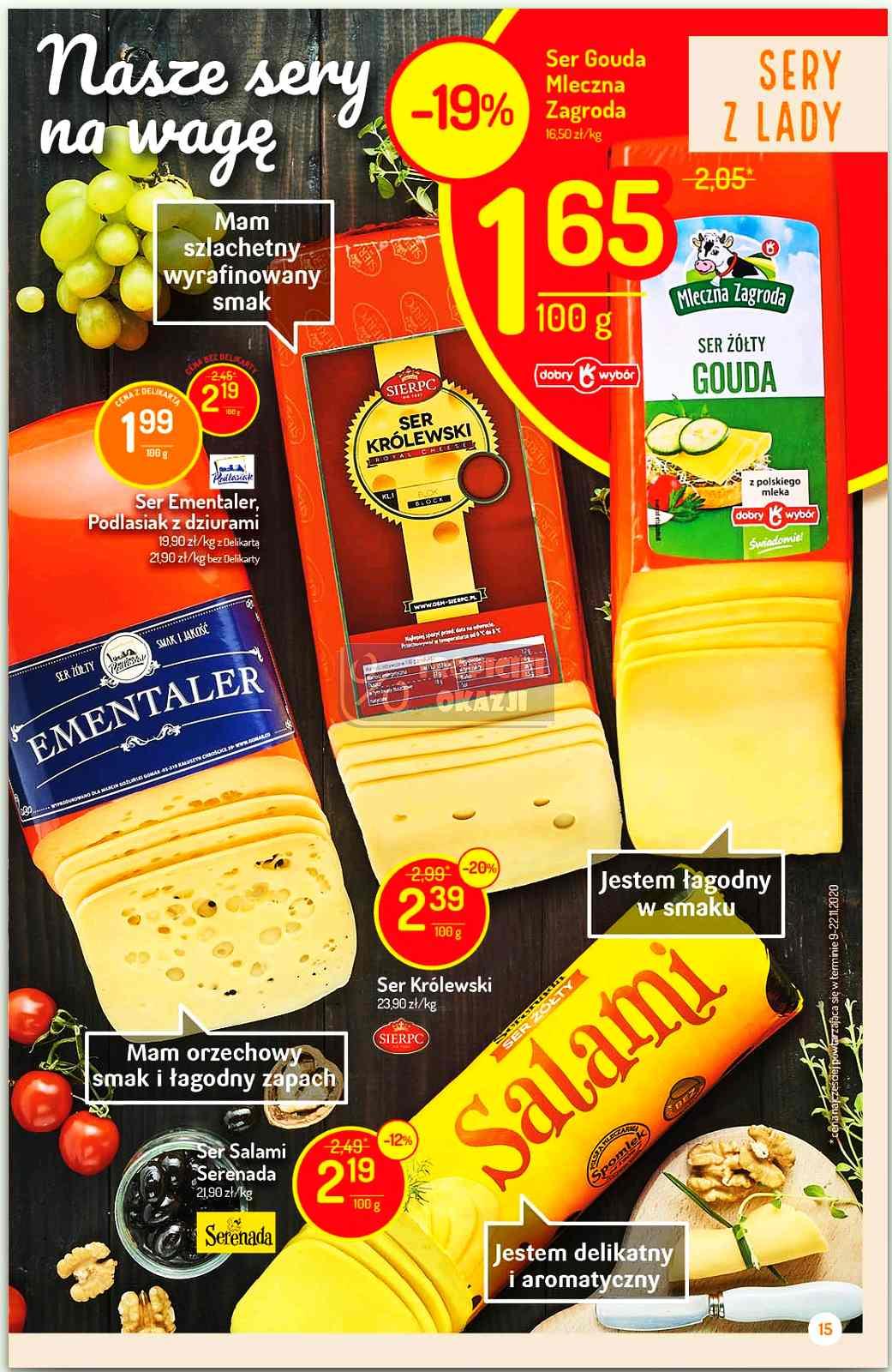 Gazetka promocyjna Delikatesy Centrum str. 15