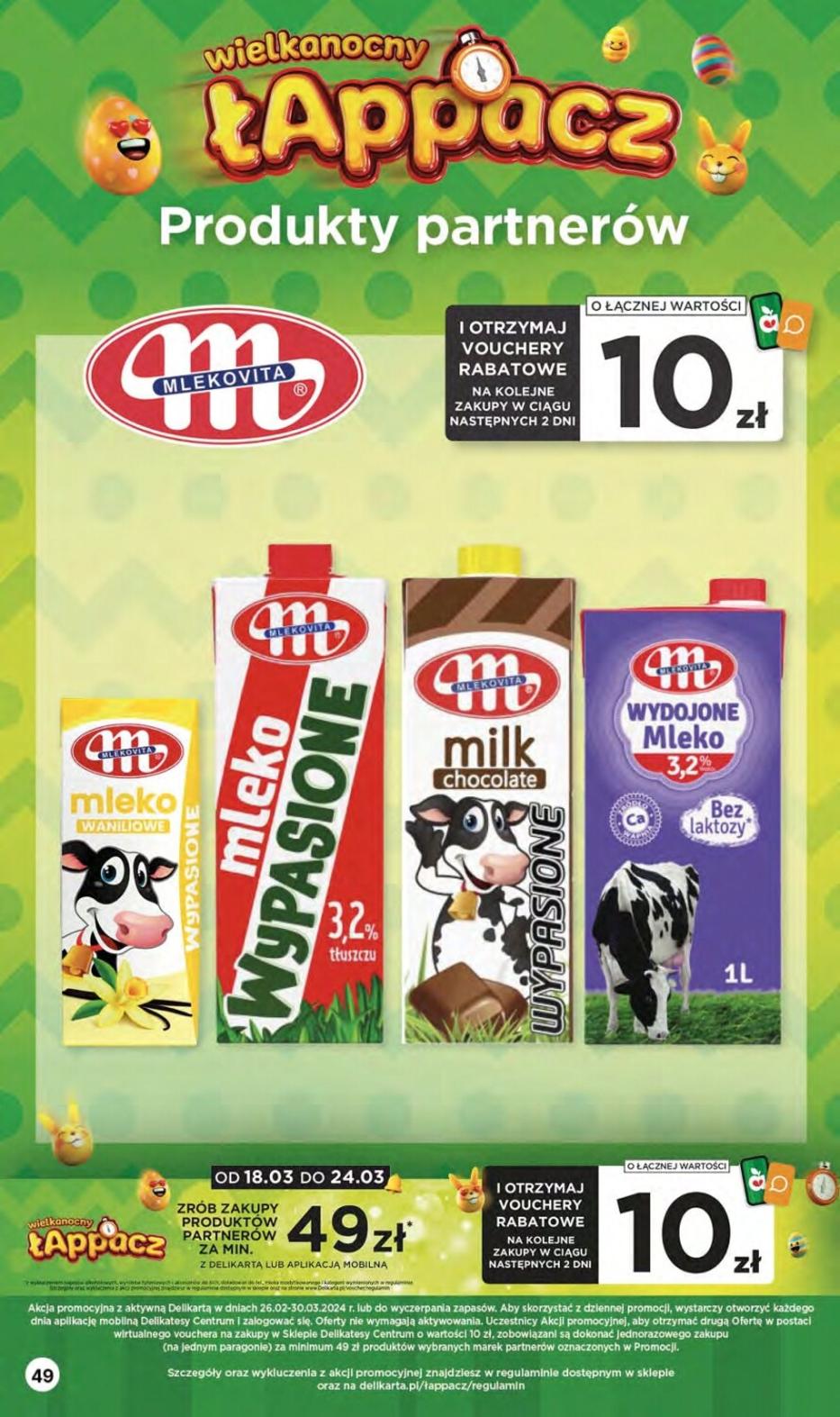 Gazetka promocyjna Delikatesy Centrum str. 49