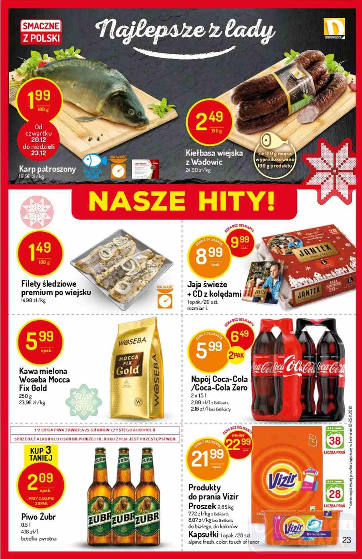 Gazetka promocyjna Delikatesy Centrum str. 23