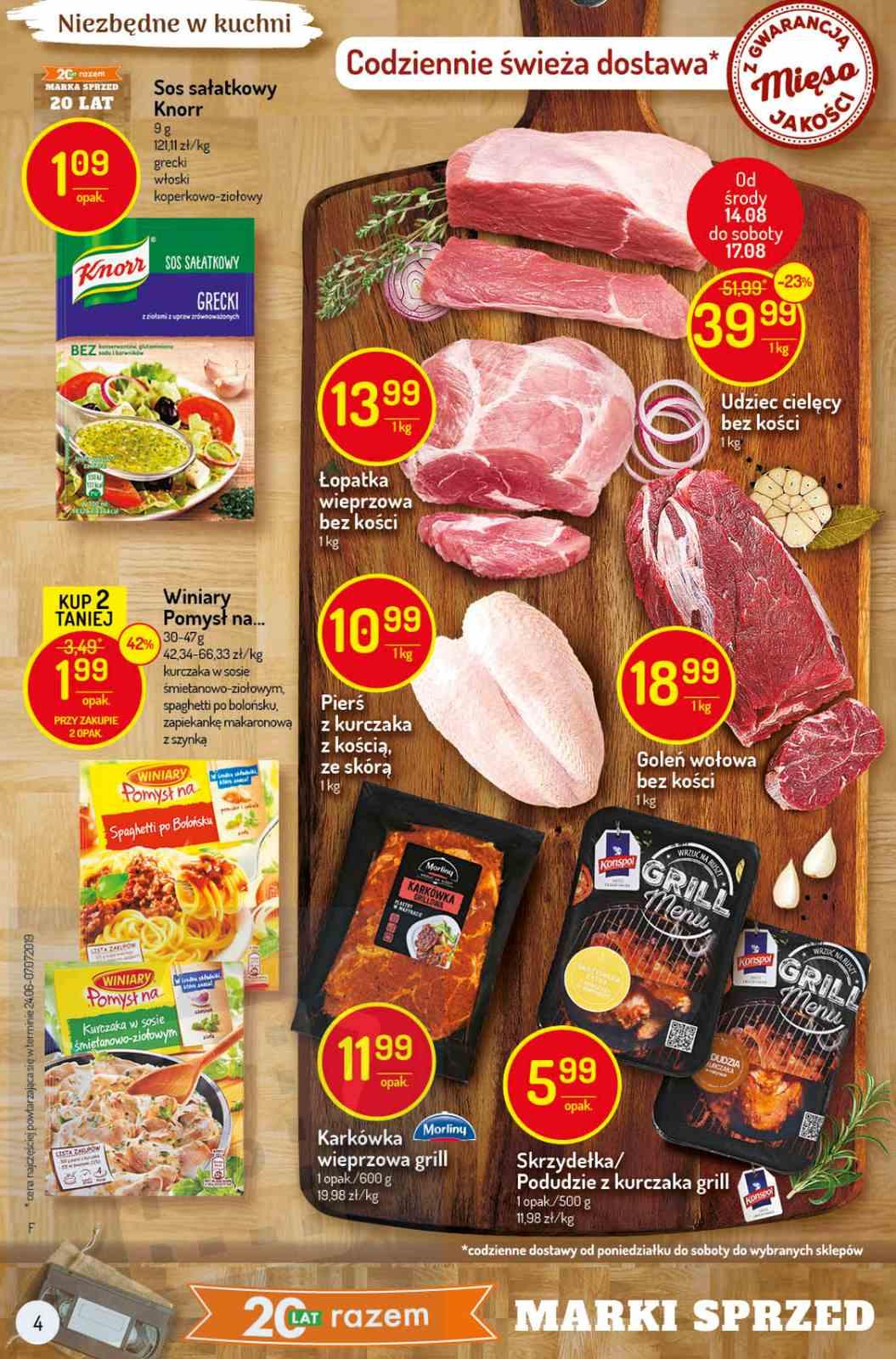 Gazetka promocyjna Delikatesy Centrum str. 4