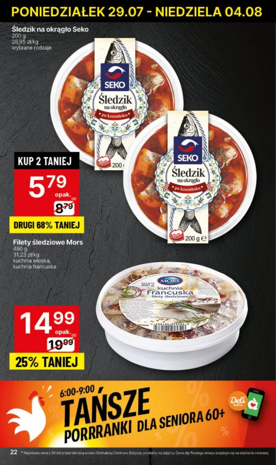 Gazetka promocyjna Delikatesy Centrum str. 22