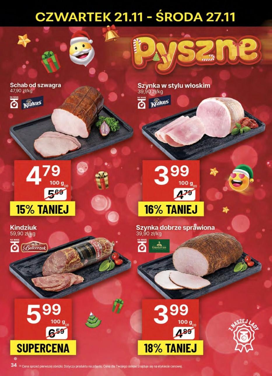 Gazetka promocyjna Delikatesy Centrum str. 34