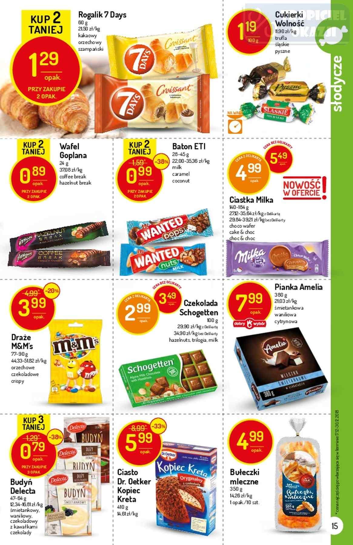 Gazetka promocyjna Delikatesy Centrum str. 15