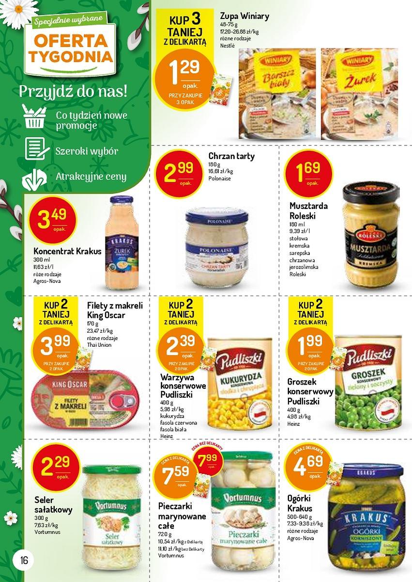 Gazetka promocyjna Delikatesy Centrum str. 16