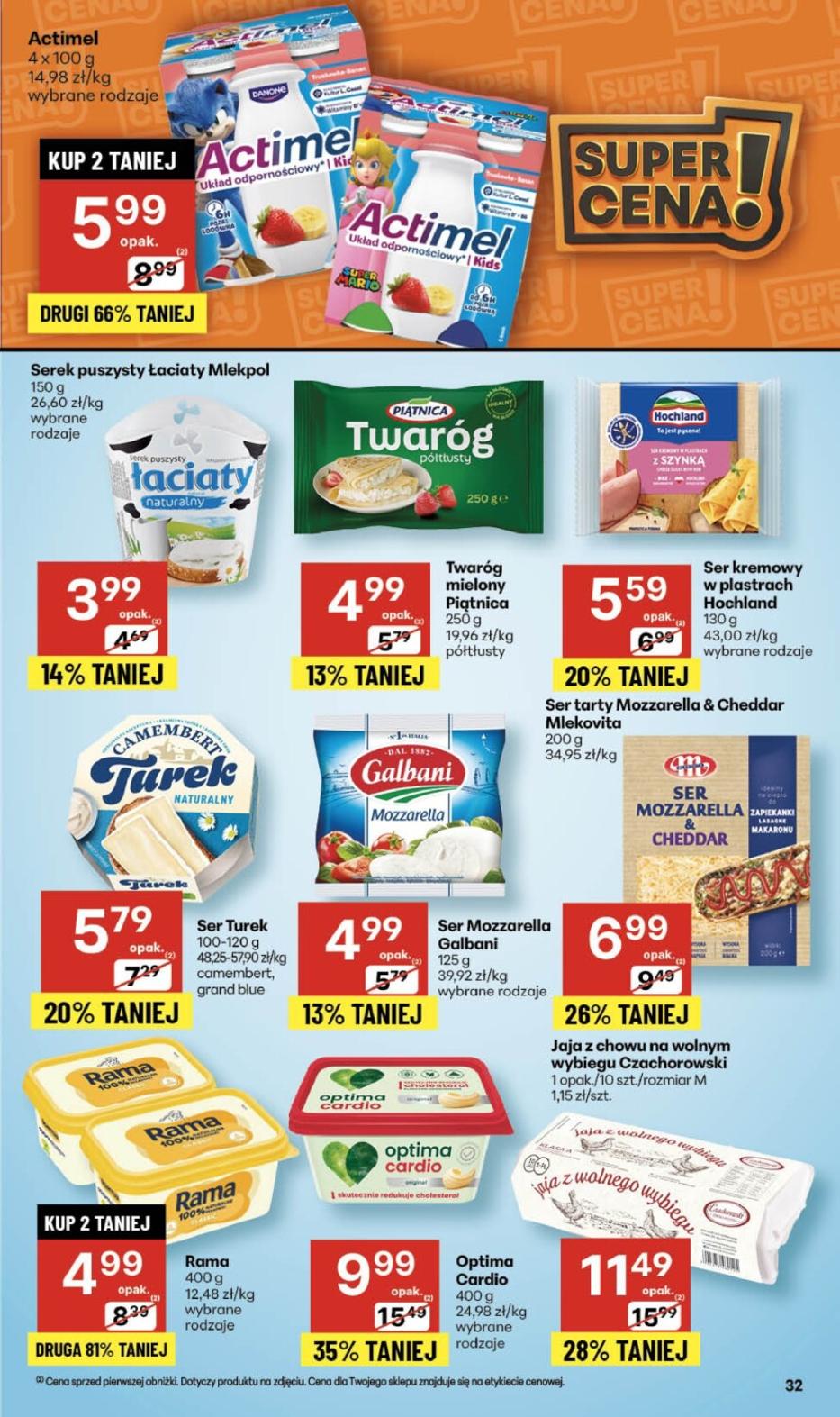 Gazetka promocyjna Delikatesy Centrum str. 32