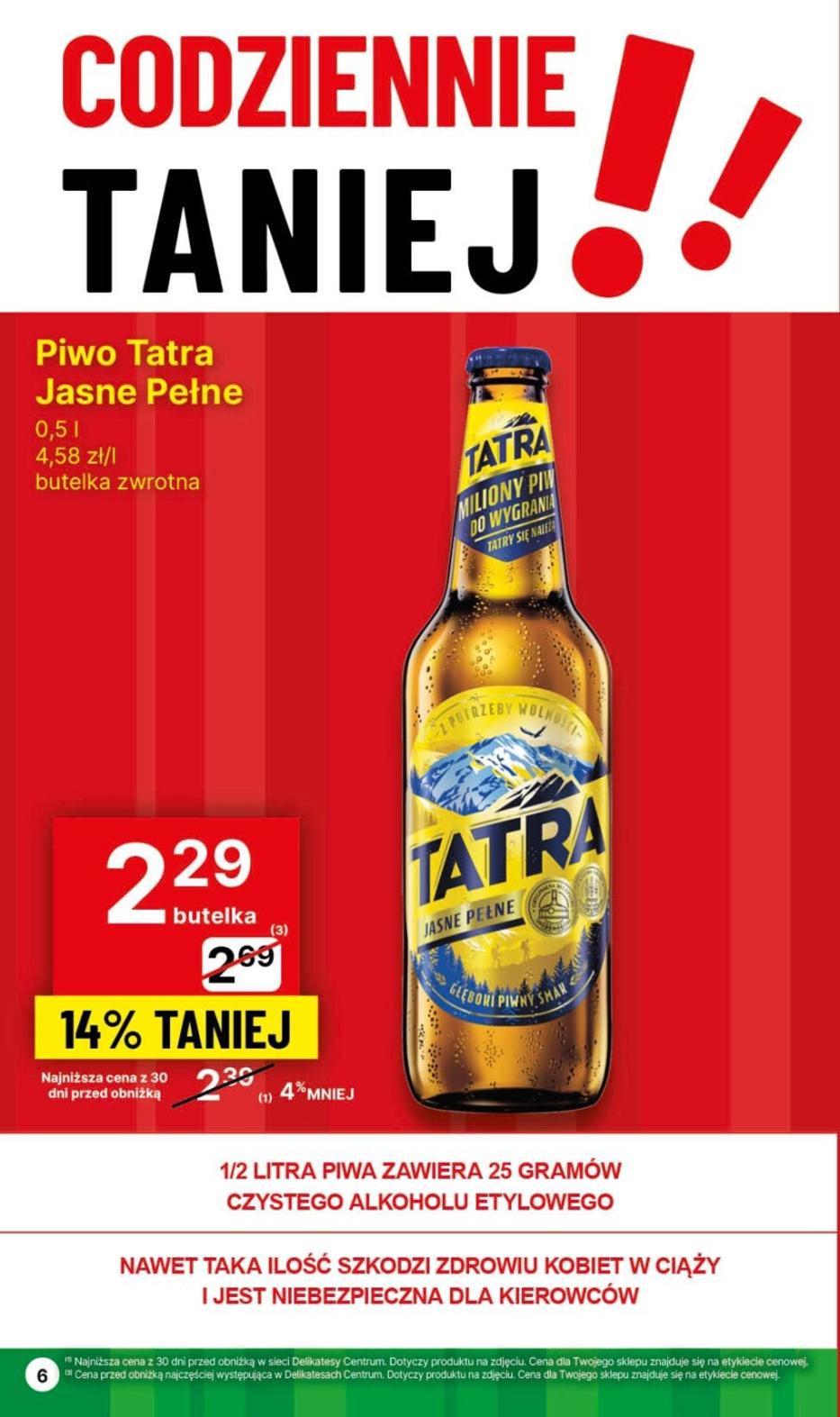 Gazetka promocyjna Delikatesy Centrum str. 6