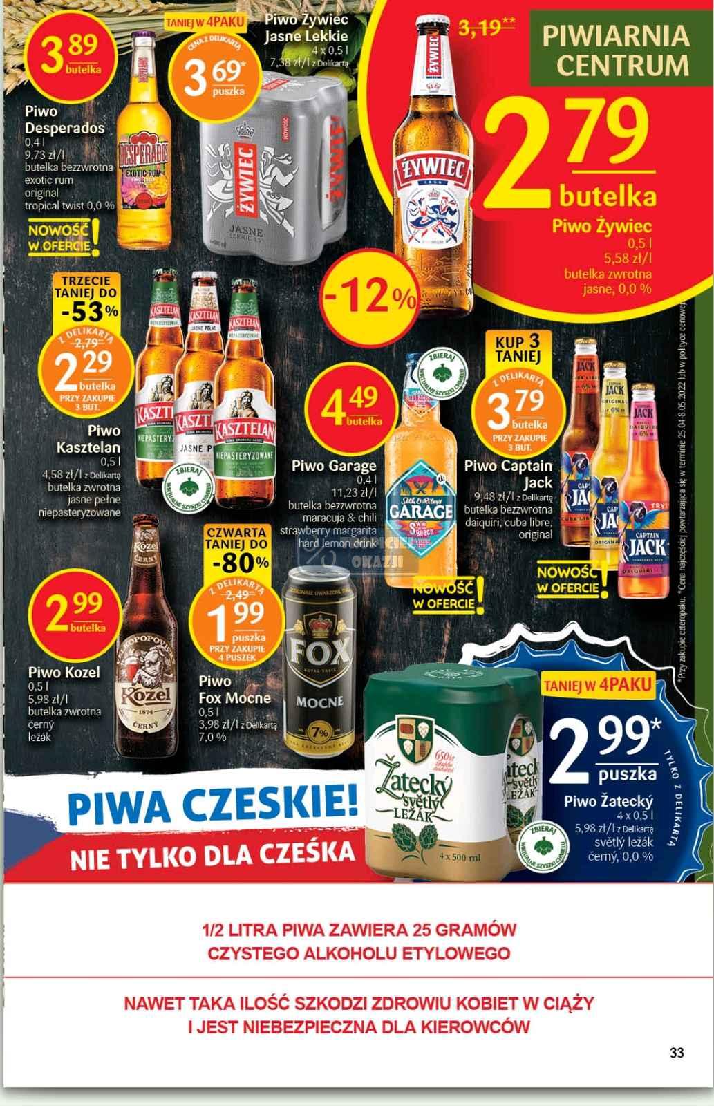 Gazetka promocyjna Delikatesy Centrum str. 33