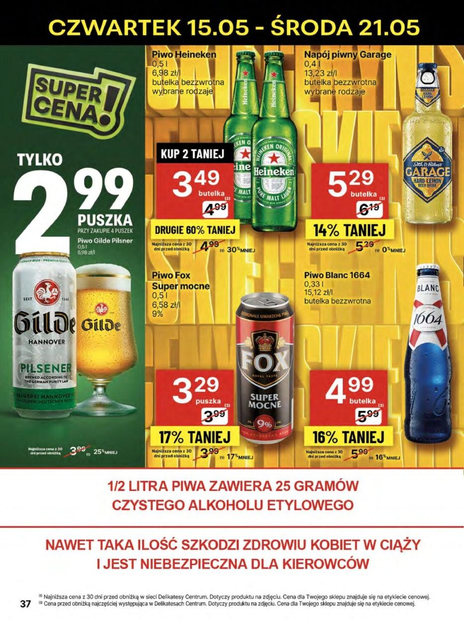 Gazetka promocyjna Delikatesy Centrum str. 37