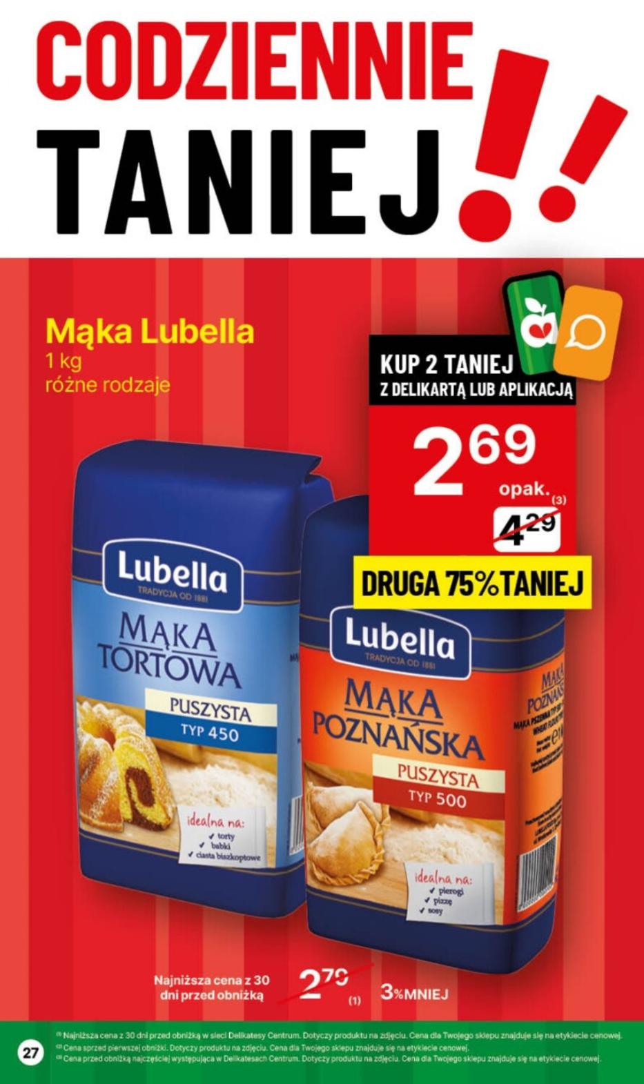 Gazetka promocyjna Delikatesy Centrum str. 27