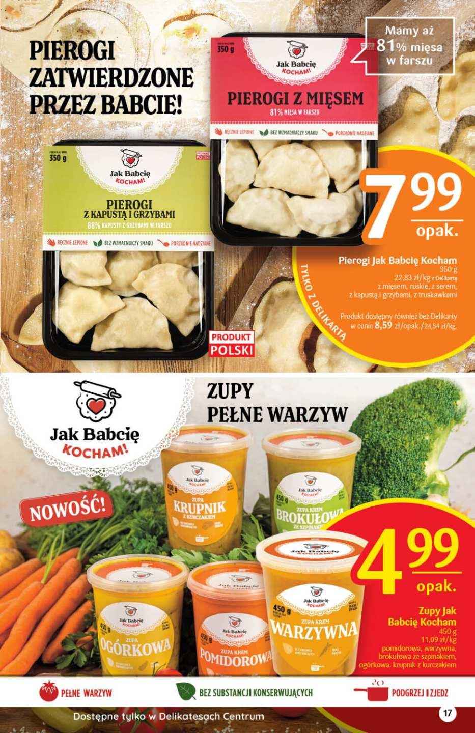 Gazetka promocyjna Delikatesy Centrum str. 17