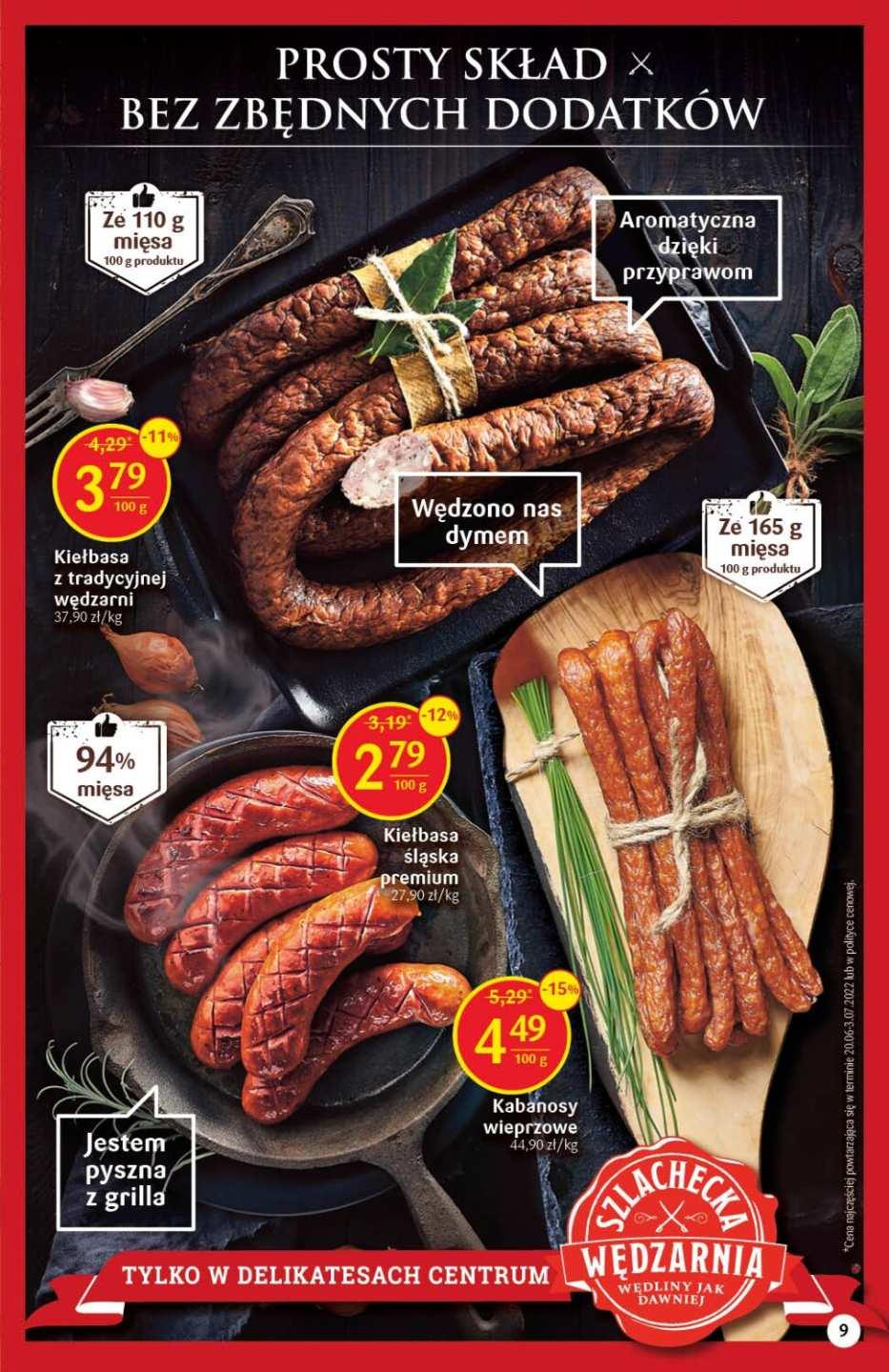 Gazetka promocyjna Delikatesy Centrum str. 9
