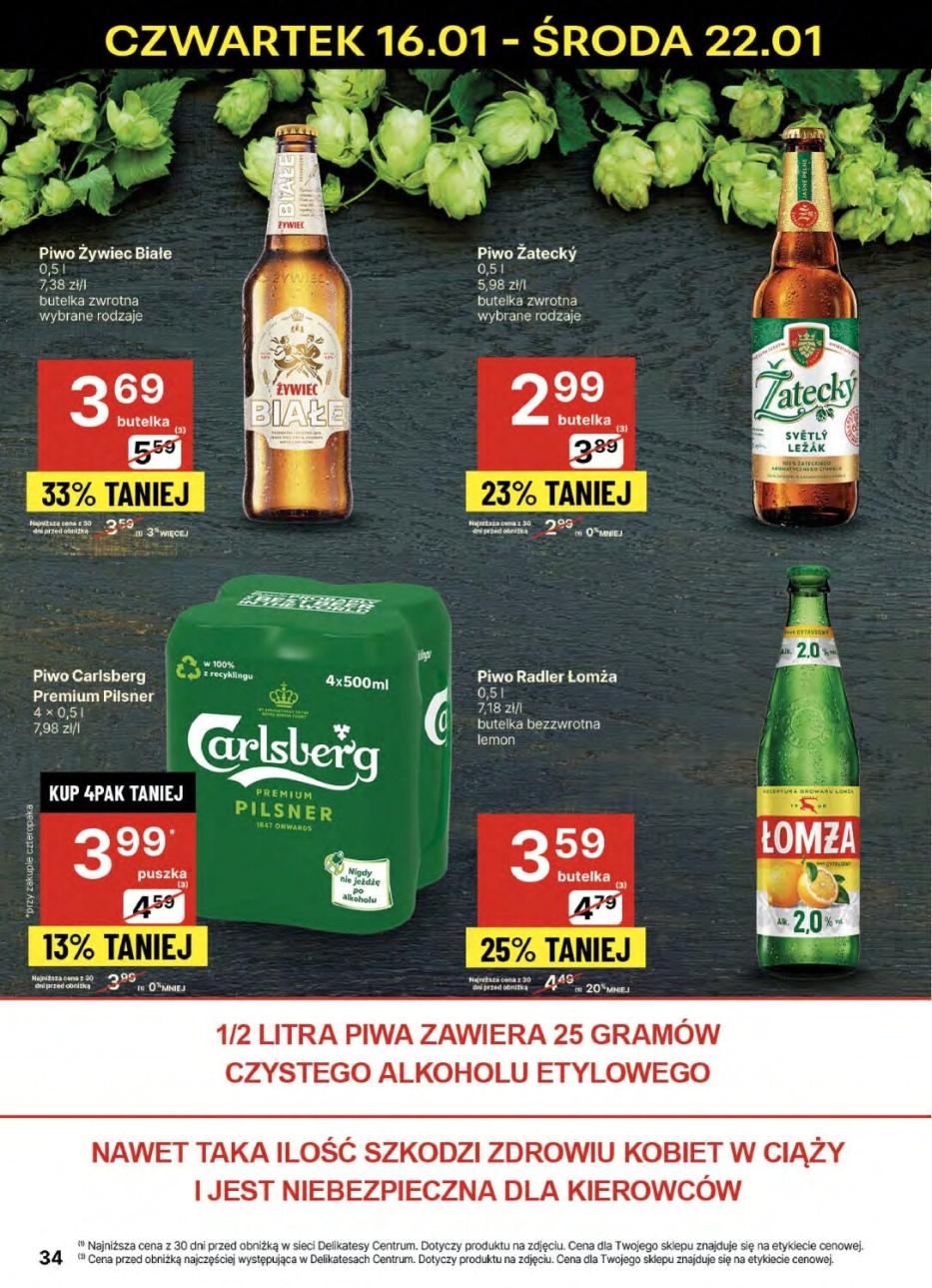 Gazetka promocyjna Delikatesy Centrum str. 34