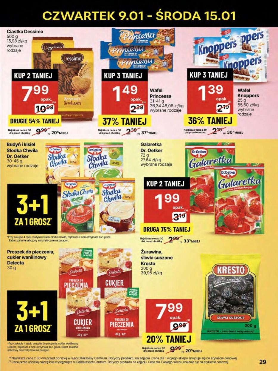 Gazetka promocyjna Delikatesy Centrum str. 29
