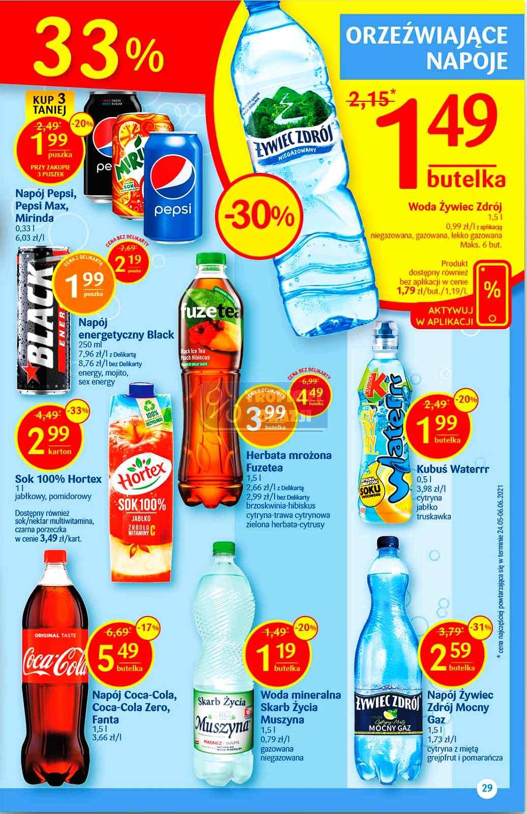 Gazetka promocyjna Delikatesy Centrum str. 29