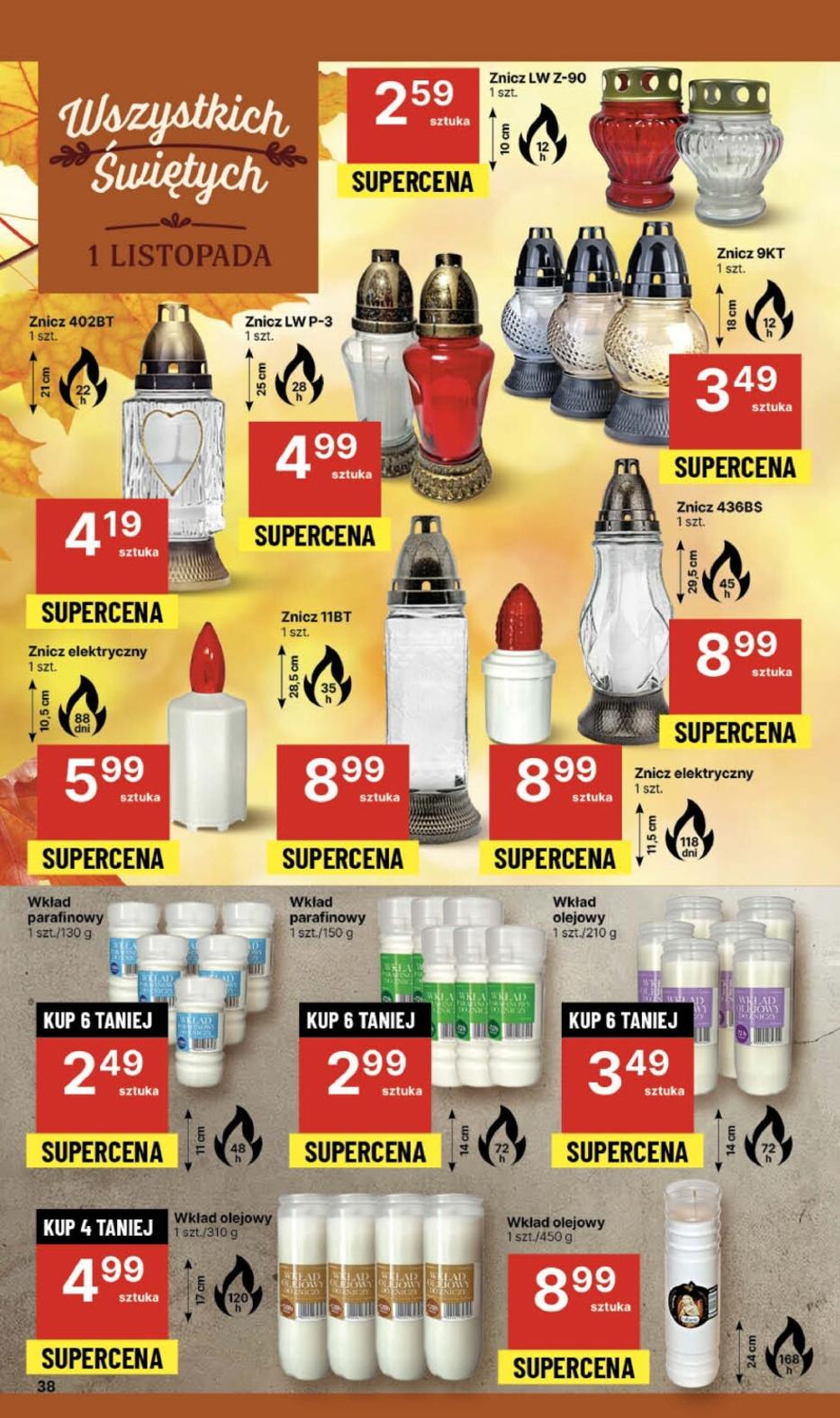 Gazetka promocyjna Delikatesy Centrum str. 38