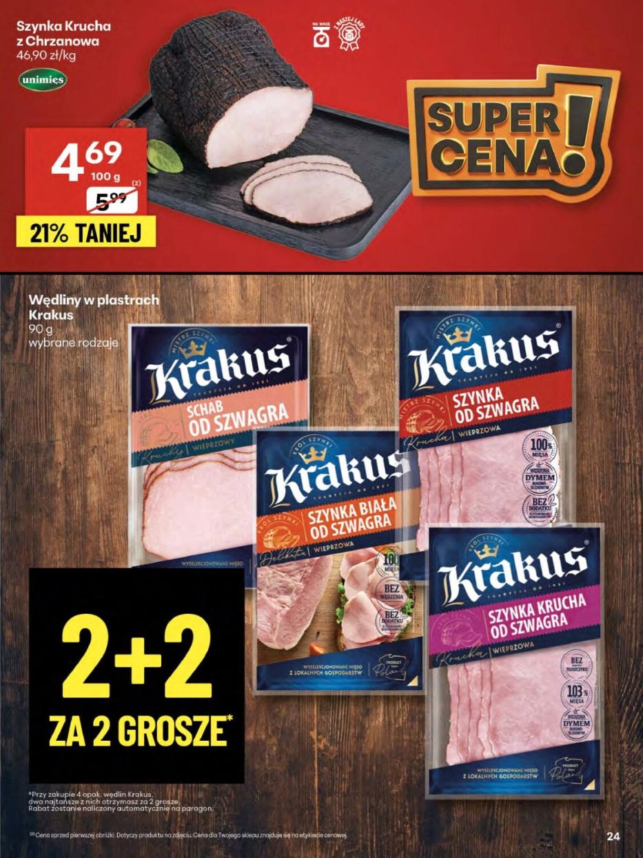 Gazetka promocyjna Delikatesy Centrum str. 24